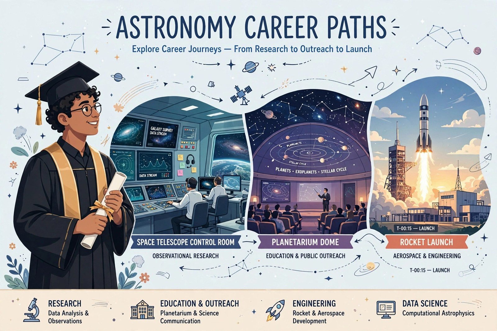 Astronomy graduate career paths